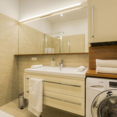 Отель Vienna Grand Apartments CITY Австрия, Вена - отзывы, цены и фото номеров - забронировать отель Vienna Grand Apartments CITY онлайн ванная фото 2