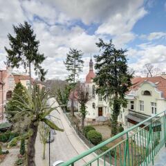 Апартаменты Dom&House-Apartment Monte Cassino Family Сопот балкон