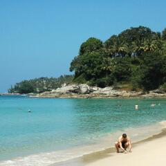 Отель Kamala Sea View пляж