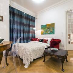 Отель P&O Apartments Hoza Studio Польша, Варшава - отзывы, цены и фото номеров - забронировать отель P&O Apartments Hoza Studio онлайн комната для гостей фото 5