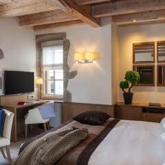 Отель Hôtel Les Armures Швейцария, Женева - отзывы, цены и фото номеров - забронировать отель Hôtel Les Armures онлайн комната для гостей фото 3