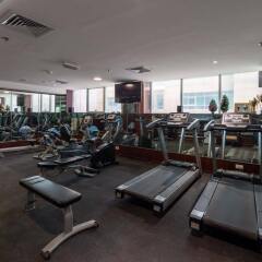Smana Hotel Al Raffa Дубай фитнесс-зал фото 4