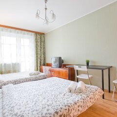 Апартаменты Hello Apartment on Staroderevenskaya 33 Санкт-Петербург комната для гостей фото 4