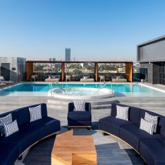 Отель Hilton Guadalajara Midtown Мексика, Гвадалахара - отзывы, цены и фото номеров - забронировать отель Hilton Guadalajara Midtown онлайн бассейн фото 3