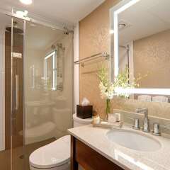 Отель Best Western Plus Chateau Granville Hotel & Suites Канада, Ванкувер - отзывы, цены и фото номеров - забронировать отель Best Western Plus Chateau Granville Hotel & Suites онлайн ванная фото 2