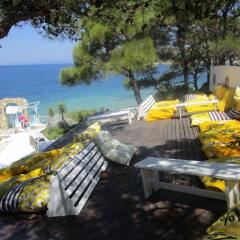 Club Mackerel Holiday Village Турция, Карабурун - отзывы, цены и фото номеров - забронировать отель Club Mackerel Holiday Village онлайн пляж