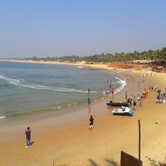 Отель Ocean Waves Goa Holiday Гоа пляж