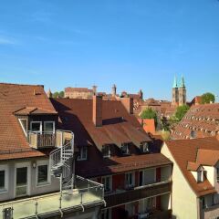 Отель Nuremberg Holidays Германия, Нюрнберг - отзывы, цены и фото номеров - забронировать отель Nuremberg Holidays онлайн балкон