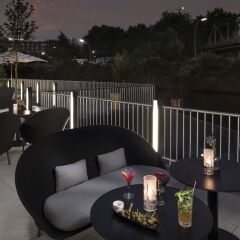 Отель INNSIDE by Meliá Hamburg Hafen балкон