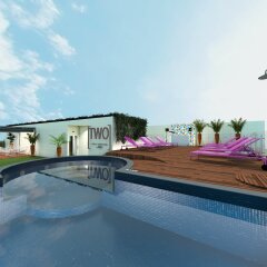 Two Hotel By Axel Барселона бассейн фото 3