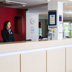 Отель Holiday Inn Express Glasgow Airport Великобритания, Пейсли - отзывы, цены и фото номеров - забронировать отель Holiday Inn Express Glasgow Airport онлайн интерьер отеля фото 3