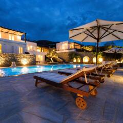 Отель Villa Galaxy Mykonos бассейн
