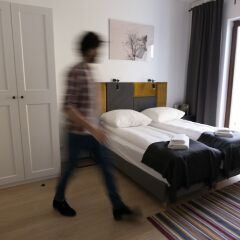 Отель Apartament Zelazko Познань комната для гостей фото 3