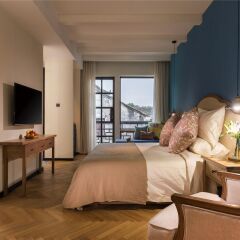 Отель Blossom Hill Inn Suzhou Tongli Lize комната для гостей