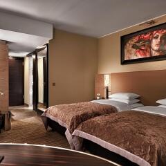 Отель Hyatt Regency Düsseldorf 5* Стандартный номер с 2 отдельными кроватями фото 2