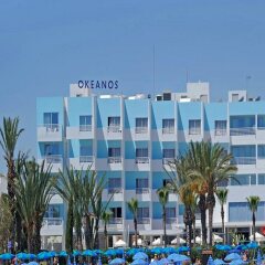 Отель Okeanos Beach Boutique Айя-Напа вид на фасад