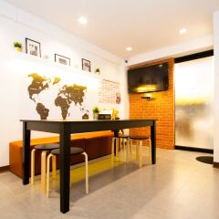 Big Smile Hostel интерьер отеля
