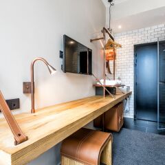 Отель Hôtel Restaurant Au Bœuf Couronné Париж удобства в номере фото 2