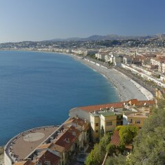 Отель Nice Booking - Horizon Bleu Balcon Ницца пляж