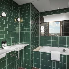 Отель Olympic Hotel Нидерланды, Амстердам - 1 отзыв об отеле, цены и фото номеров - забронировать отель Olympic Hotel онлайн ванная фото 2