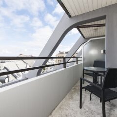 Отель First Hotel Atlantica Норвегия, Олесунн - 1 отзыв об отеле, цены и фото номеров - забронировать отель First Hotel Atlantica онлайн балкон
