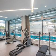 Vassos Nissi Plage Hotel фитнесс-зал фото 3
