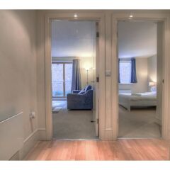 Отель Modern, Spacious 1BR Central Manchester Flat for 4 удобства в номере