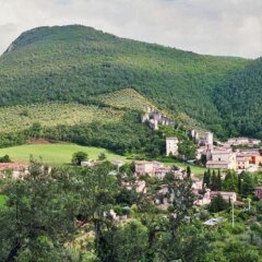Отель Agriturismo Il Casalino Сполето приотельная территория фото 2