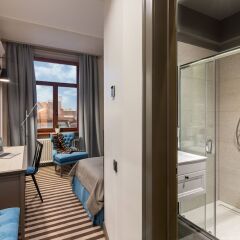Гостиница Panorama Hotel Украина, Львов - 4 отзыва об отеле, цены и фото номеров - забронировать гостиницу Panorama Hotel онлайн ванная фото 2