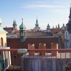 Апартаменты Bilkova Apartments Прага балкон