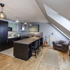 Апартаменты Spacious Treetop Apartment by easyBNB в номере