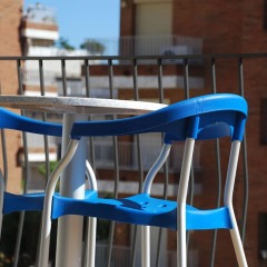 Отель Stella Maris Family rooms Apartments Испания, Бланес - отзывы, цены и фото номеров - забронировать отель Stella Maris Family rooms Apartments онлайн балкон