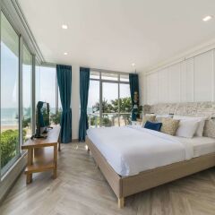 Отель X2 Hua Hin LeBayburi Pranburi Villa комната для гостей фото 5