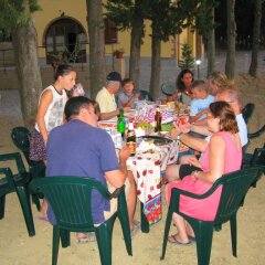 Отель Agriturismo Martignana Alta Эмполи питание