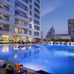 Отель Shama Lakeview Asoke Bangkok Бангкок бассейн фото 3