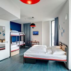 Отель MEININGER Hotel Amsterdam Amstel Нидерланды, Амстердам - отзывы, цены и фото номеров - забронировать отель MEININGER Hotel Amsterdam Amstel онлайн комната для гостей фото 4