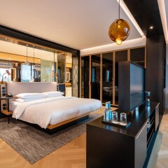 Отель Andaz Munich Schwabinger Tor By Hyatt Мюнхен комната для гостей фото 3