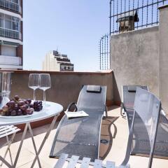 Отель Habitat Apartments ADN Испания, Барселона - отзывы, цены и фото номеров - забронировать отель Habitat Apartments ADN онлайн балкон