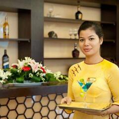 Gold Hotel Hue гостиничный бар