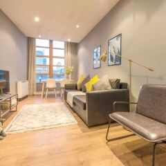 Апартаменты 2 Bedroom Apartment Near Manchester Victoria комната для гостей фото 5