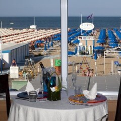 Hotel Ghirlandina Римини пляж фото 2