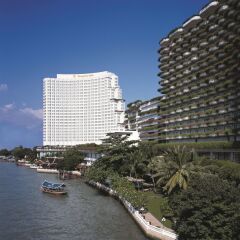 Отель Shangri-la Bangkok пляж фото 2