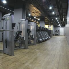 Отель Andel's by Vienna House Prague Чехия, Прага - 12 отзывов об отеле, цены и фото номеров - забронировать отель Andel's by Vienna House Prague онлайн фитнесс-зал фото 2