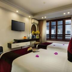 Отель Hanoi Focus Hotel Вьетнам, Ханой - отзывы, цены и фото номеров - забронировать отель Hanoi Focus Hotel онлайн комната для гостей фото 4