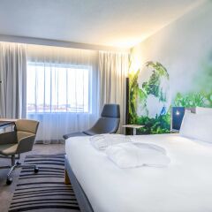 Отель Novotel Wroclaw Centrum Польша, Вроцлав - 1 отзыв об отеле, цены и фото номеров - забронировать отель Novotel Wroclaw Centrum онлайн комната для гостей фото 4