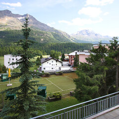 Отель Europa -St. Moritz Швейцария, Санкт-Мориц - отзывы, цены и фото номеров - забронировать отель Europa -St. Moritz онлайн балкон