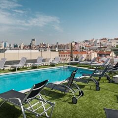 Отель NH Collection Lisboa Liberdade Португалия, Лиссабон - отзывы, цены и фото номеров - забронировать отель NH Collection Lisboa Liberdade онлайн бассейн фото 3
