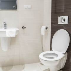 Отель Studiospanie Beach Room Small Сопот ванная фото 2