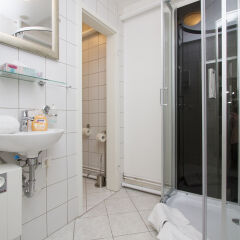 Апартаменты Primeflats - Apartment am Treptower Park ванная фото 2