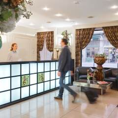 Отель Hôtel du Helder Франция, Лион - 1 отзыв об отеле, цены и фото номеров - забронировать отель Hôtel du Helder онлайн интерьер отеля фото 2